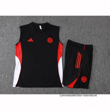 Chandal del Bayern Munich Sin Mangas 2025-2026 Negro