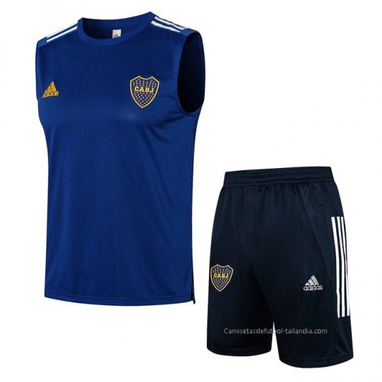 Chandal del Boca Juniors Sin Mangas 2021-2022 Azul - Haga un click en la imagen para cerrar