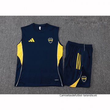 Chandal del Boca Juniors Sin Mangas 2025-2026 Azul