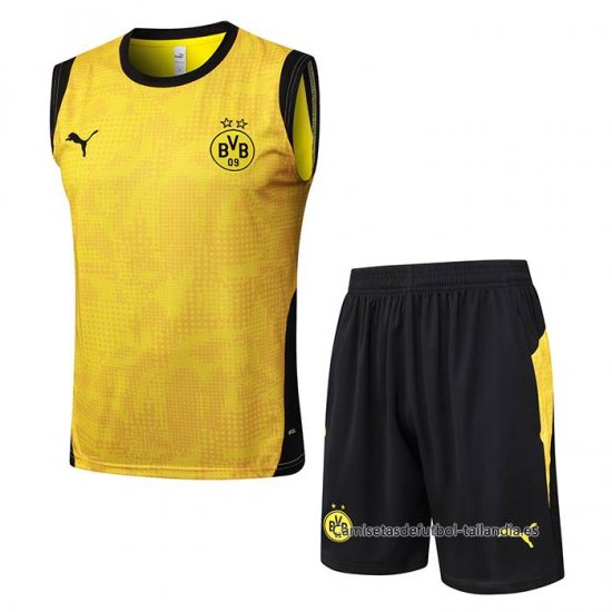 Chandal del Borussia Dortmund Sin Mangas 2025-2026 Amarillo - Haga un click en la imagen para cerrar