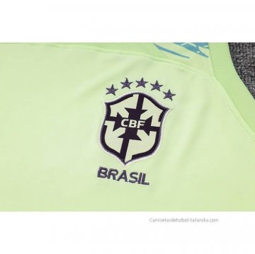 Chandal del Brasil Sin Mangas 2023-2024 Verde