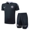 Chandal del Chelsea Manga Corta 2025-2026 Gris - Pantalon Corto Chandal del Chelsea Manga Corta 2025-2026 Gris - Pantalon Corto