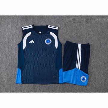 Chandal del Cruzeiro Sin Mangas 2025-2026 Azul