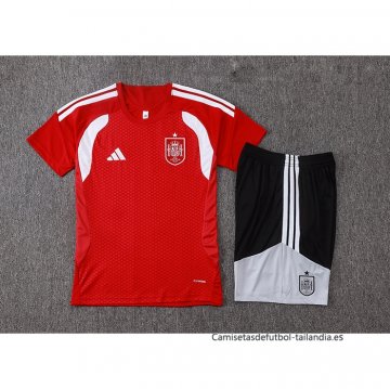Chandal del Espana Manga Corta 2026-2027 Rojo - Pantalon Corto