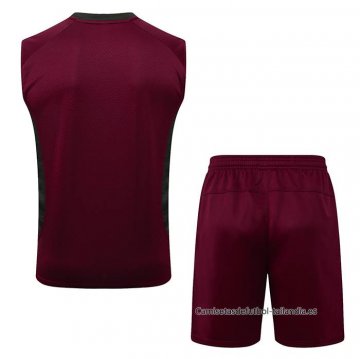 Chandal del Fluminense Sin Mangas 2025-2026 Rojo