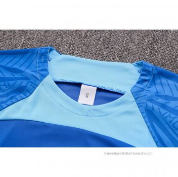 Chandal del Inglaterra Manga Corta 2022-2023 Azul