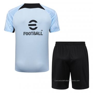 Chandal del Inter Milan Manga Corta 2023-2024 Azul - Pantalon Corto