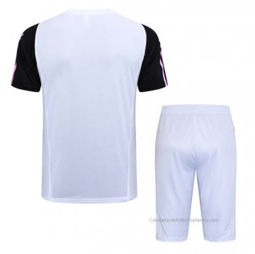 Chandal del Juventus Manga Corta 2023-2024 Blanco - Pantalon Corto
