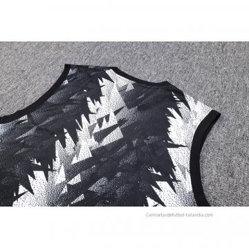 Chandal del Juventus Sin Mangas 2023-2024 Negro y Gris