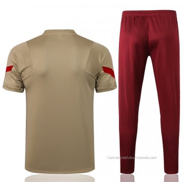 Chandal del Liverpool Manga Corta 2021-2022 Amarillo