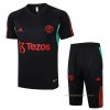 Chandal del Manchester United Manga Corta 2023-2024 Negro - Pantalon Corto Chandal del Manchester United Manga Corta 2023-2024 Negro - Pantalon Corto