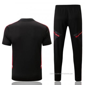 Chandal del Manchester United Manga Corta 2022-2023 Negro