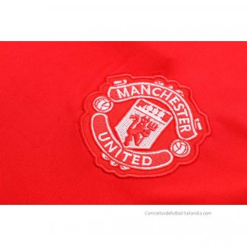 Chandal del Manchester United Manga Corta 2022-2023 Rojo