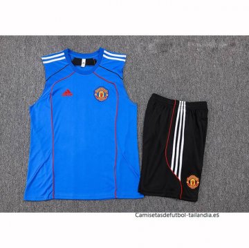 Chandal del Manchester United Sin Mangas 2025-2026 Azul