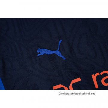 Chandal del Olympique Marsella Manga Corta 2024-2025 Azul - Pantalon Corto