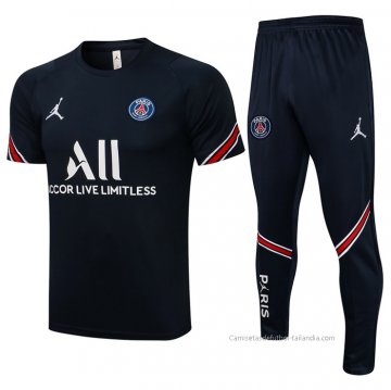 Chandal del Paris Saint-Germain Manga Corta 2021-2022 Azul Chandal del Paris Saint-Germain Manga Corta 2021-2022 Azul