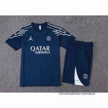 Chandal del Paris Saint-Germain Manga Corta 2025-2026 Azul - Pantalon Corto