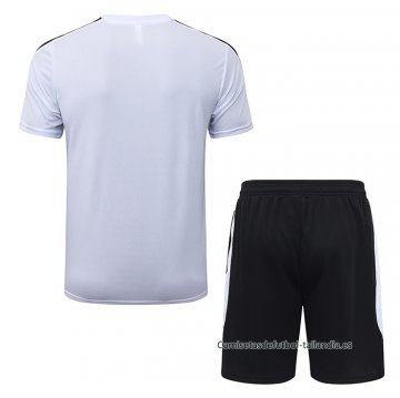 Chandal del Paris Saint-Germain Manga Corta 2026-2027 Blanco - Pantalon Corto