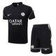 Chandal del Paris Saint-Germain Manga Corta 2026-2027 Negro - Pantalon Corto