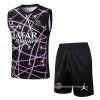 Chandal del Paris Saint-Germain Sin Mangas 2025-2026 Negro Rosa