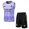 Chandal del Real Madrid Sin Mangas 2023-2024 Purpura