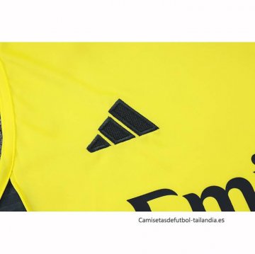 Chandal del Real Madrid Sin Mangas 2025-2026 Amarillo