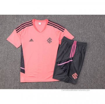 Chandal del SC Internacional Manga Corta 2022-2023 Rosa - Pantalon Corto