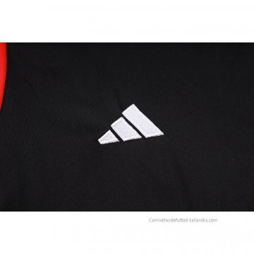 Chandal del Sao Paulo Sin Mangas 2023-2024 Negro