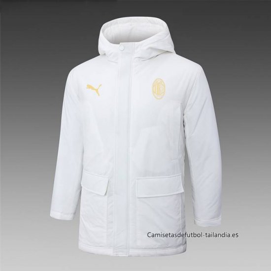 Chaqueta Invierno del AC Milan 2024-2025 Blanco - Haga un click en la imagen para cerrar