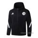 Chaqueta con Capucha del Ajax 2025-2026 Negro