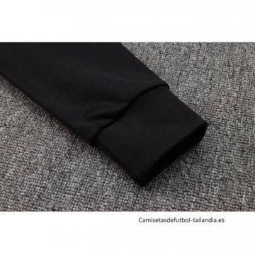 Chaqueta con Capucha del Barcelona 2024-2025 Negro