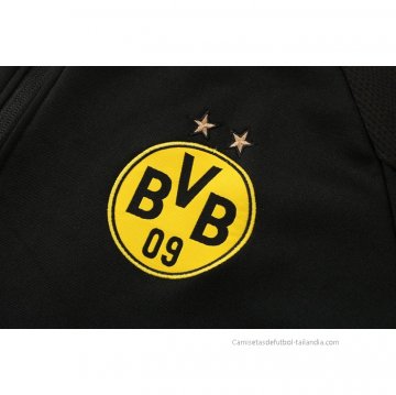 Chaqueta con Capucha del Borussia Dortmund 2021-2022 Negro