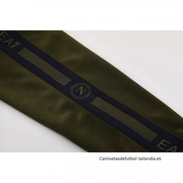 Chaqueta con Capucha del Napoli 2024-2025 Verde
