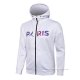 Chaqueta con Capucha del Paris Saint-Germain 2021-2022 Blanco