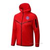Chaqueta con Capucha del Paris Saint-Germain Jordan 2022-2023 Rojo Chaqueta con Capucha del Paris Saint-Germain Jordan 2022-2023 Rojo