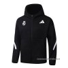 Chaqueta con Capucha del Real Madrid 2025-2026 Negro