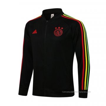 Chaqueta del Ajax 2021-2022 Negro Chaqueta del Ajax 2021-2022 Negro
