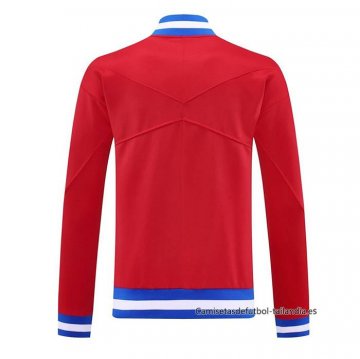 Chaqueta del Atletico Madrid 2025-2026 Blanco Rojo