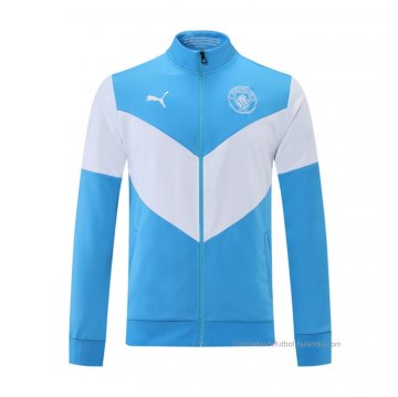 Chaqueta del Manchester City 2021-2022 Azul Chaqueta del Manchester City 2021-2022 Azul