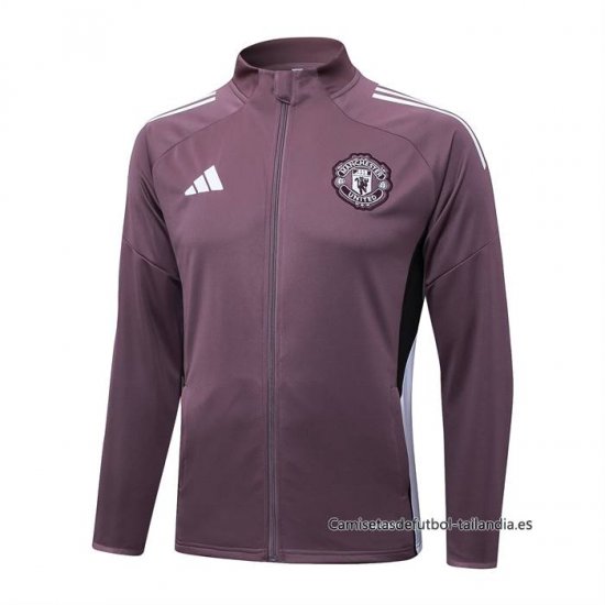 Chaqueta del Manchester United 2025-2026 Marron - Haga un click en la imagen para cerrar