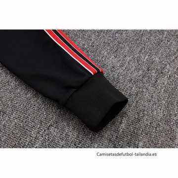 Chaqueta del Manchester United 2025-2026 Negro Rojo