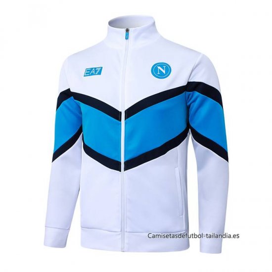 Chaqueta del Napoli 2025-2026 Blanco Azul - Haga un click en la imagen para cerrar