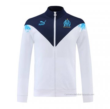Chaqueta del Olympique Marsella 2022-2023 Blanco Chaqueta del Olympique Marsella 2022-2023 Blanco