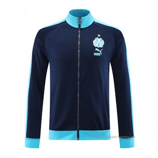 Chaqueta del Olympique Marsella 2023-2024 Azul Oscuro - Haga un click en la imagen para cerrar