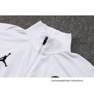 Chaqueta del Paris Saint-Germain Jordan 2024-2025 Blanco