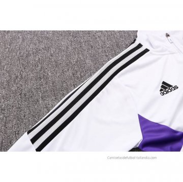 Chaqueta del Real Madrid 2022-2023 Blanco y Purpura