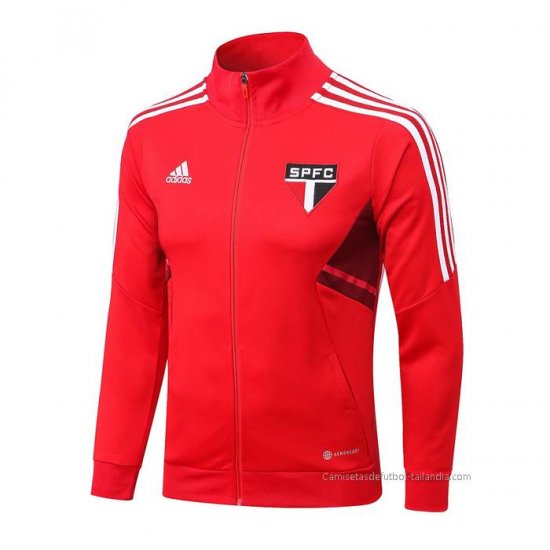 Chaqueta del Sao Paulo 2022-2023 Rojo - Haga un click en la imagen para cerrar