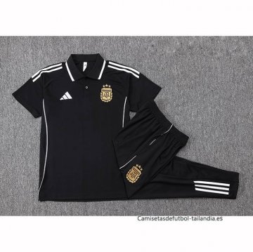 Conjunto Polo del Argentina 2025-2026 Negro