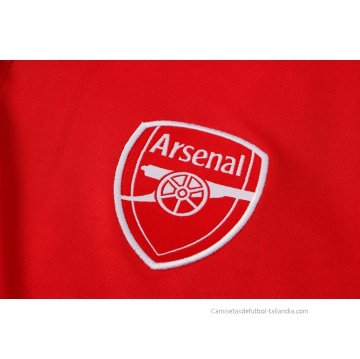 Conjunto Polo del Arsenal 2021-2022 Rojo