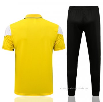 Conjunto Polo del Borussia Dortmund 2021-2022 Amarillo